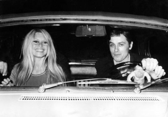 Brigitte BARDOT und Alain DELON , 1967